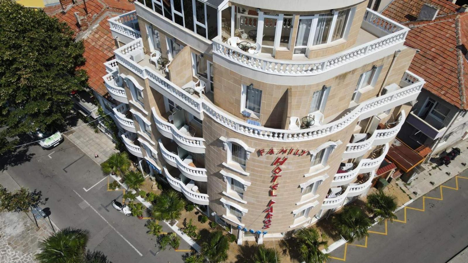 Family Hotel Paros بوموري المظهر الخارجي الصورة