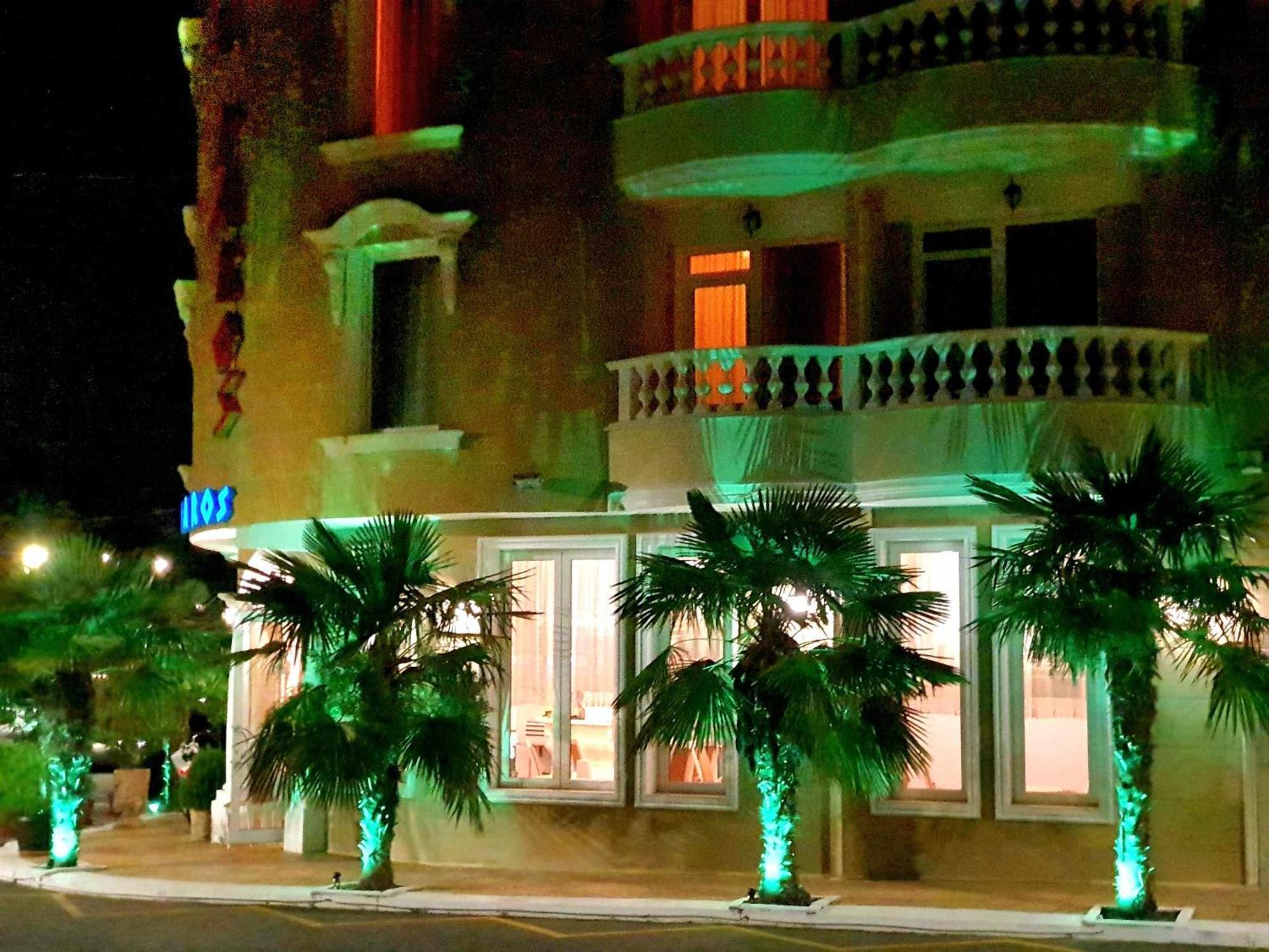 Family Hotel Paros بوموري المظهر الخارجي الصورة